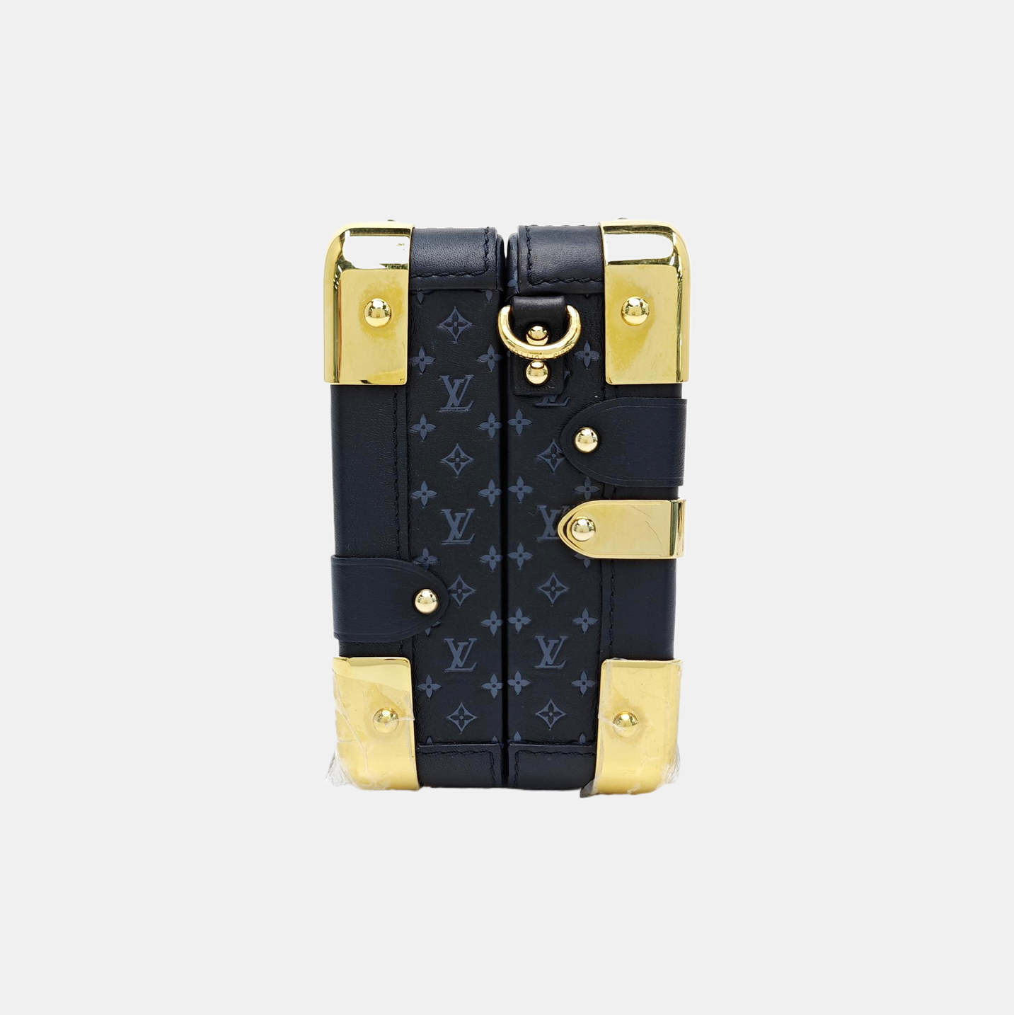 PETITE MALLE Calfskin Black