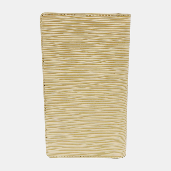 Epi Yellow Wallet