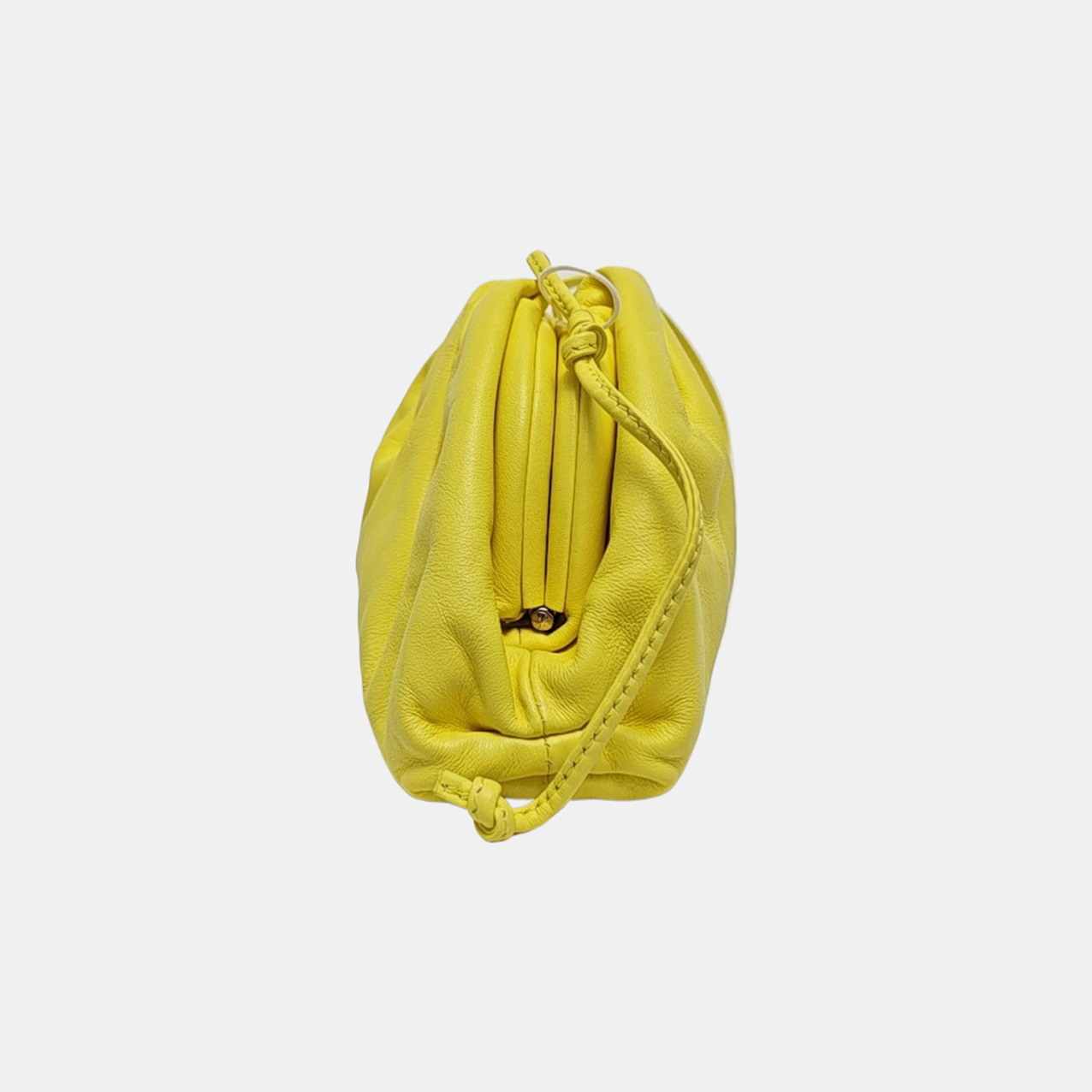 The Pouch Mini Calfskin Yellow