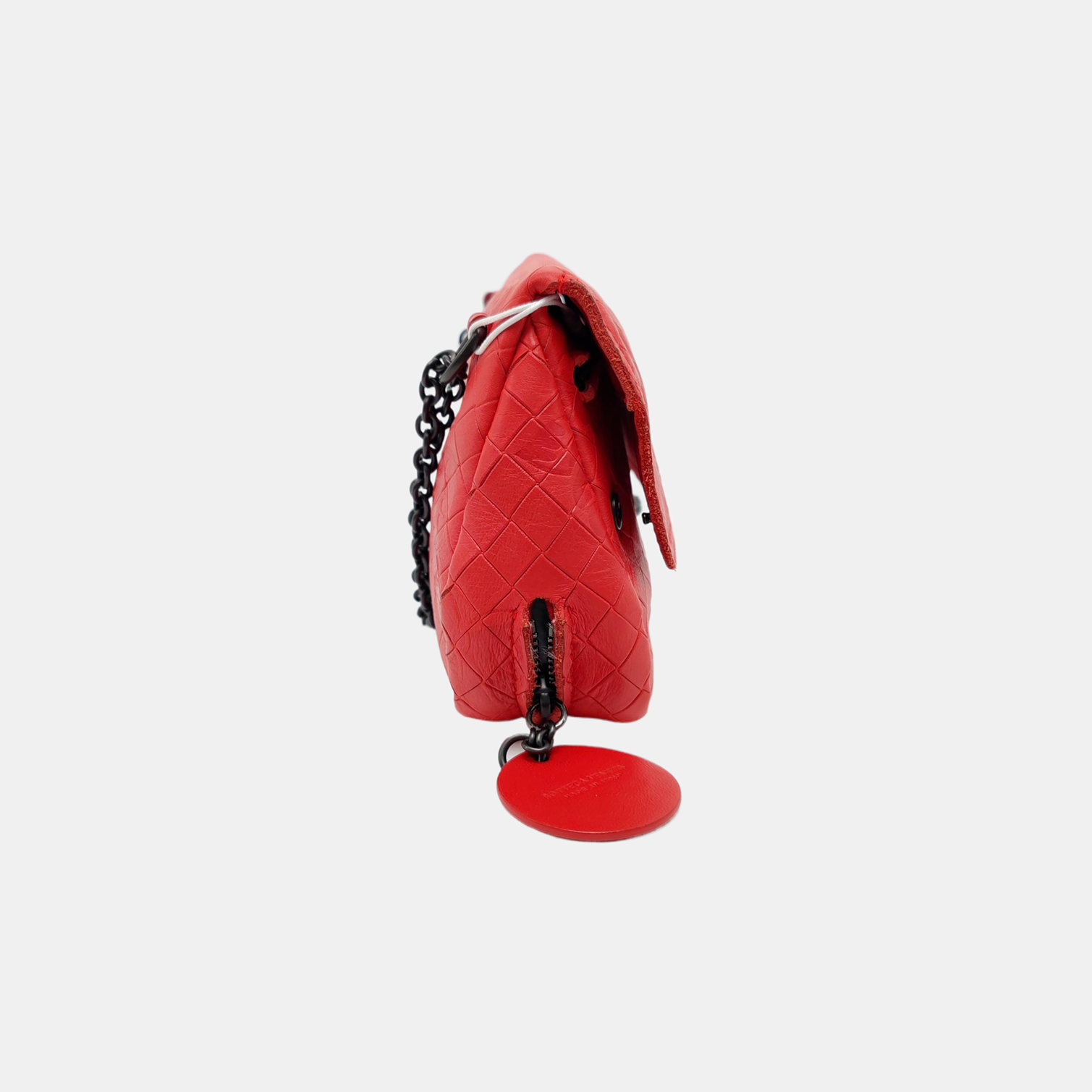 Authenticated pre-owned  Messenger Calfskin Red - Shoulder Bag at Looply