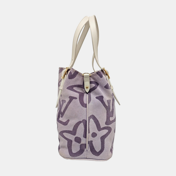 TAHITIENNE CABAS MM Monogram Canvas Purple