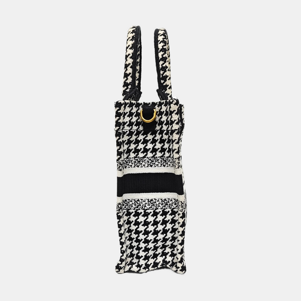 Book Tote Mini Canvas Black