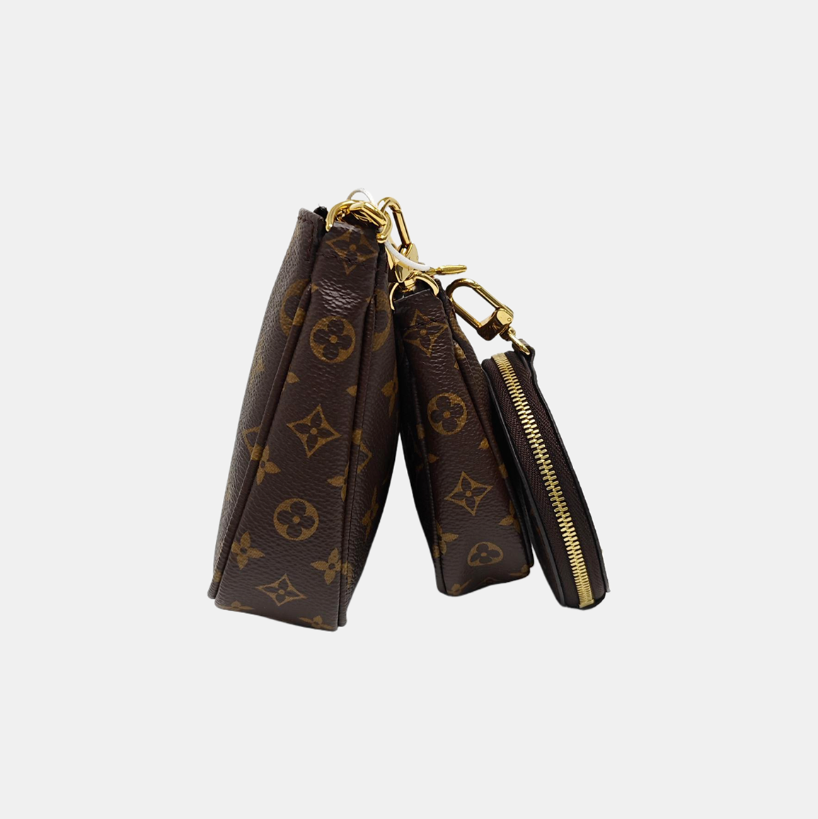 MULTI Monogram Coated Canvas Brown