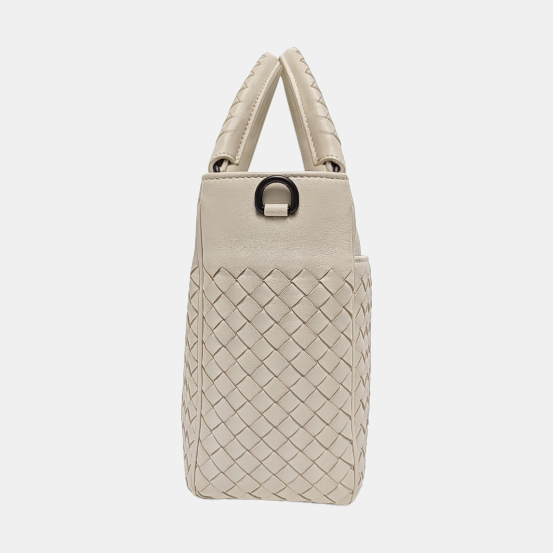 Lambskin Tote Bag White