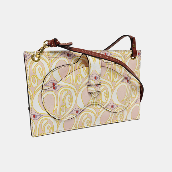 Calfskin Crossbody Bag Multicolor