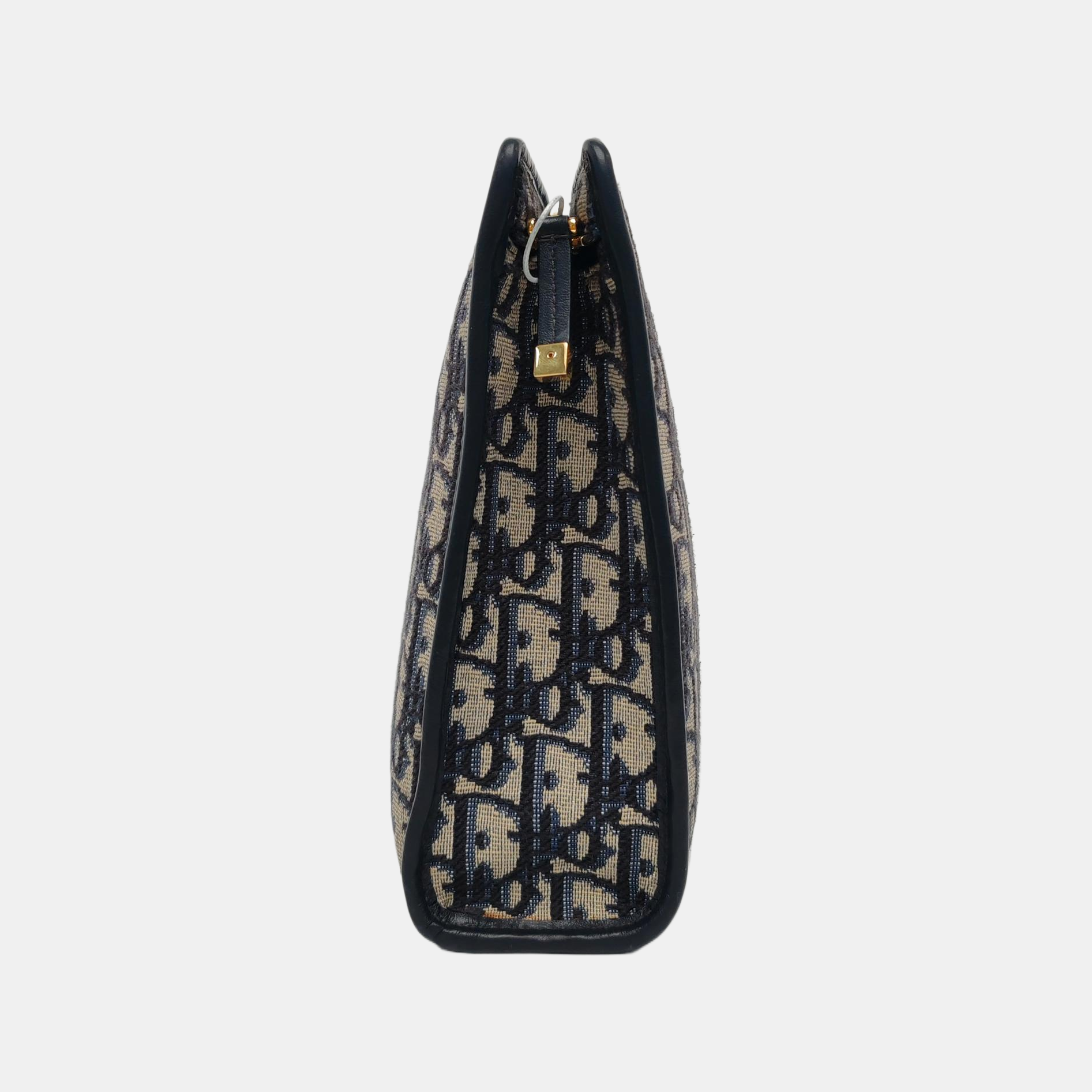 Authenticated pre-owned  30 Montaigne East-West Oblique Canvas Blue - Clutch at Looply