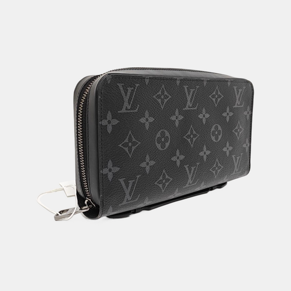 TROUSSE TOILETTE Monogram Coated Canvas Black