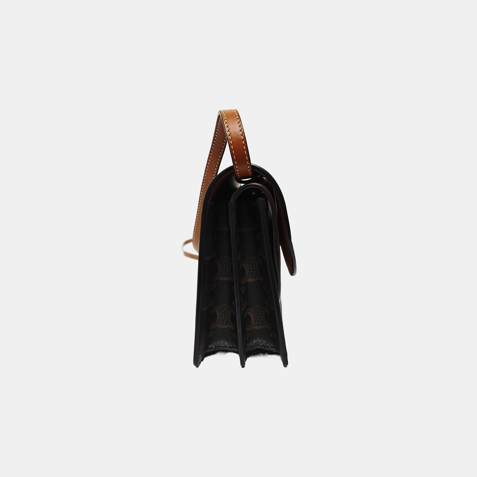 TRIOMPHE CANVAS Coated Canvas Brown