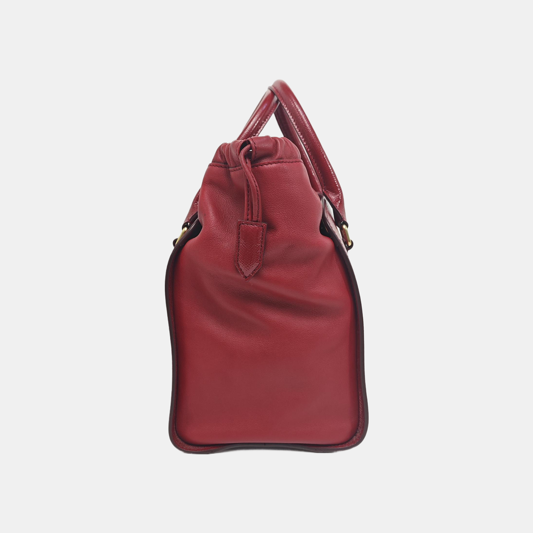 Dinton Calfskin Red