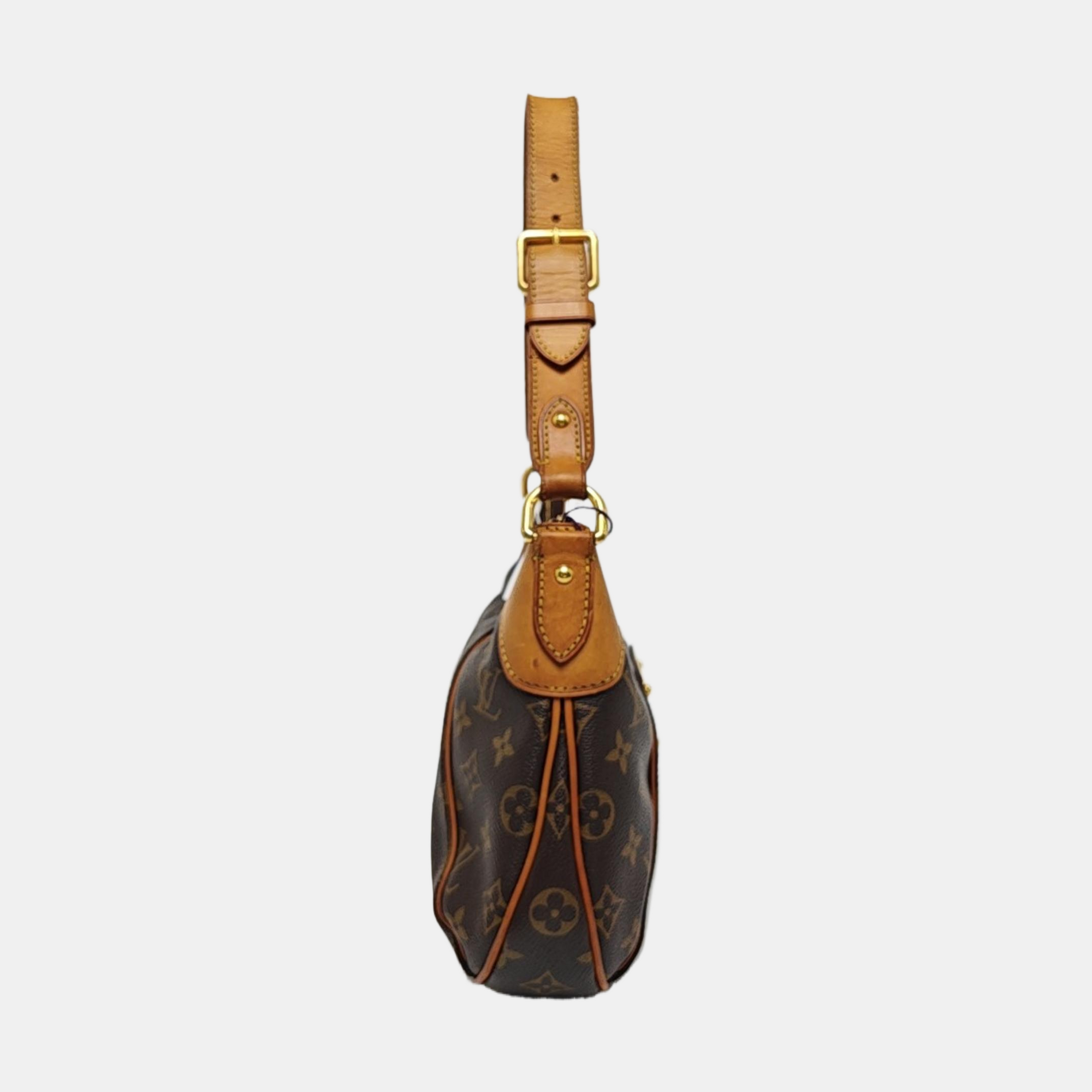 GALLIERA Monogram Coated Canvas Brown