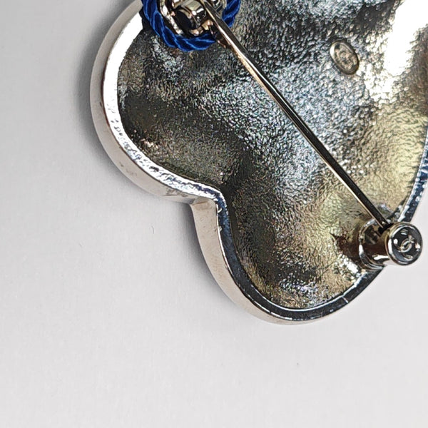 Metal Silver Brooch