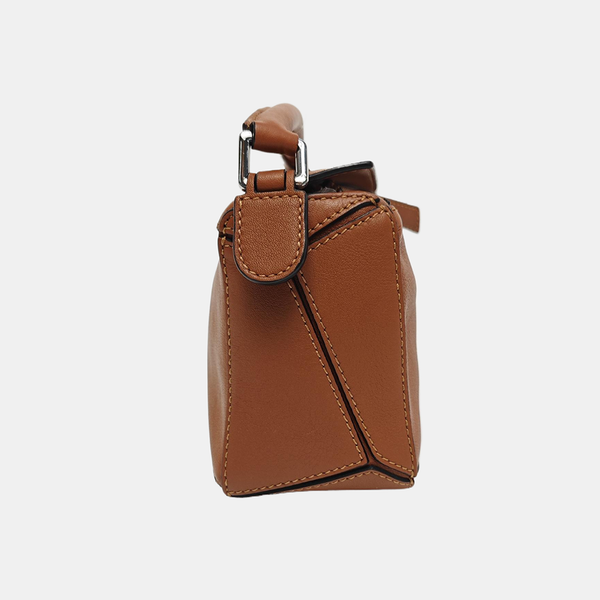 Puzzle Mini Calfskin Brown