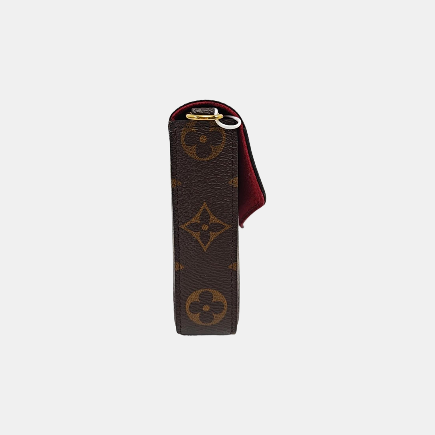 Authenticated pre-owned  FÉLICIE Monogram Coated Canvas Brown - Shoulder Bag at Looply
