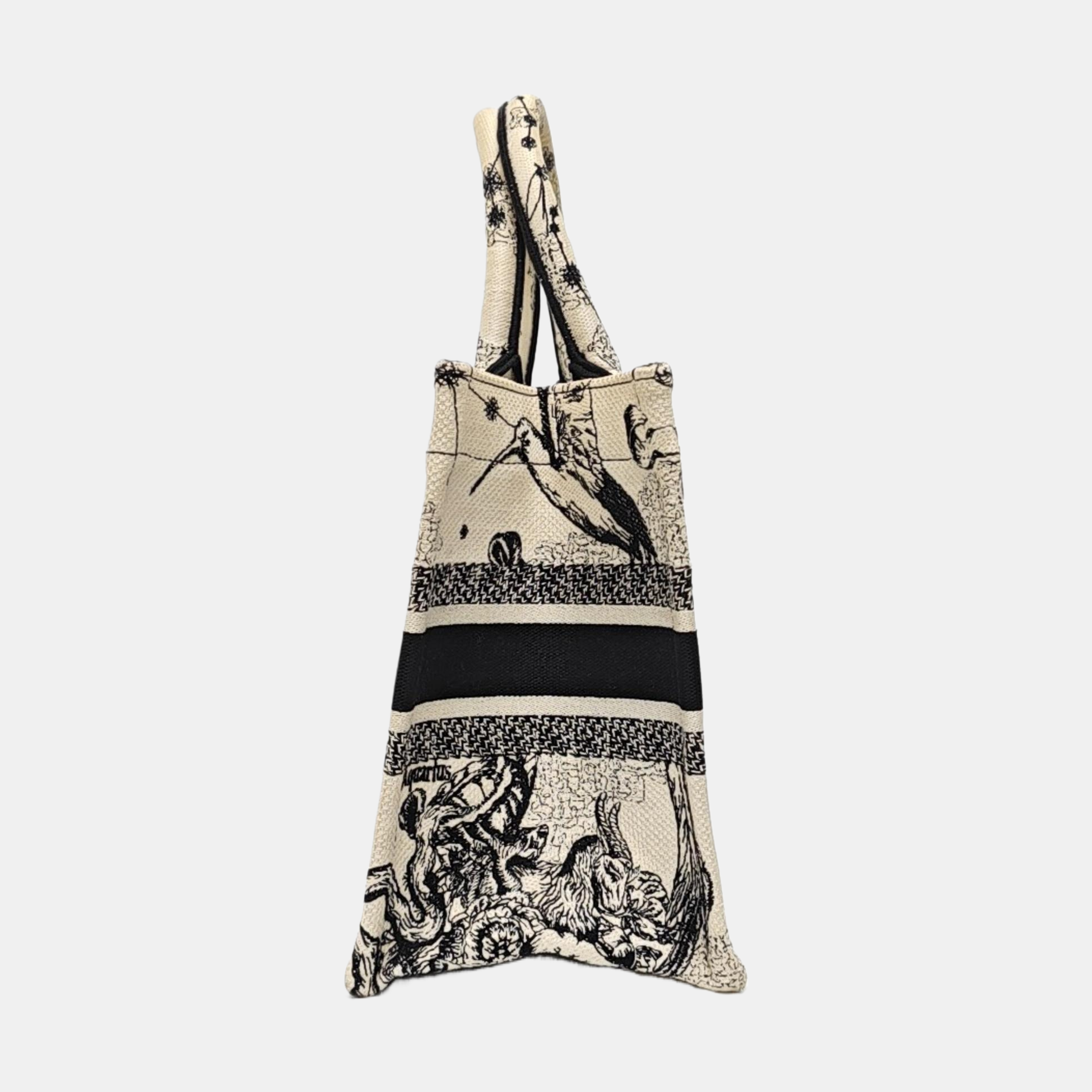 Authenticated pre-owned  Book Tote Small Canvas White - Tote Bag at Looply