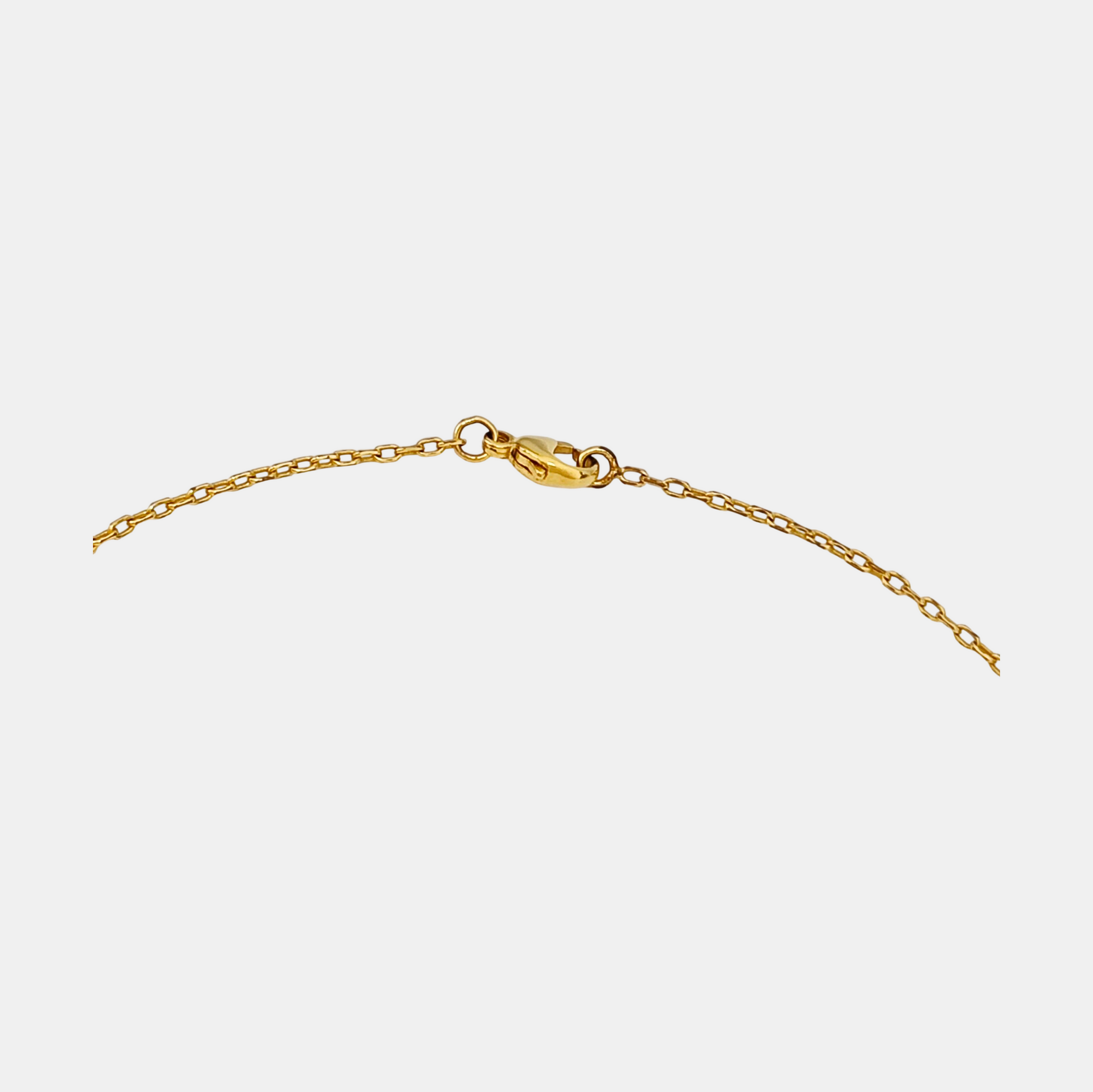 Pop H Metal Gold Necklace