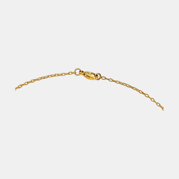 Pop H Metal Gold Necklace
