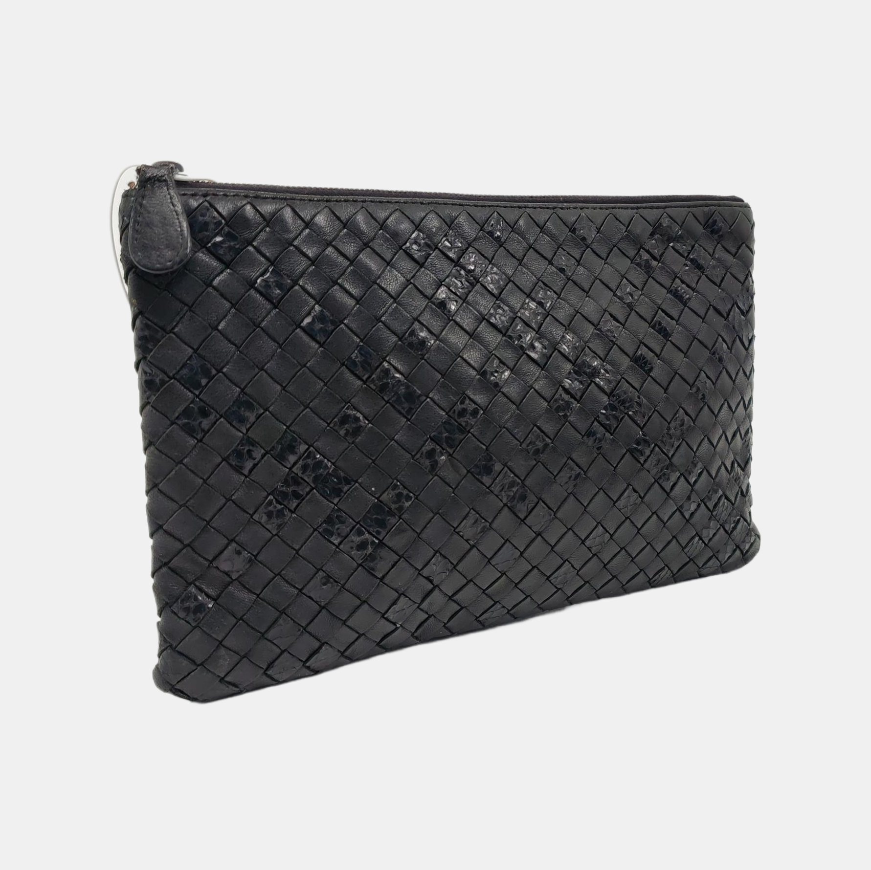 Lambskin Clutch Black