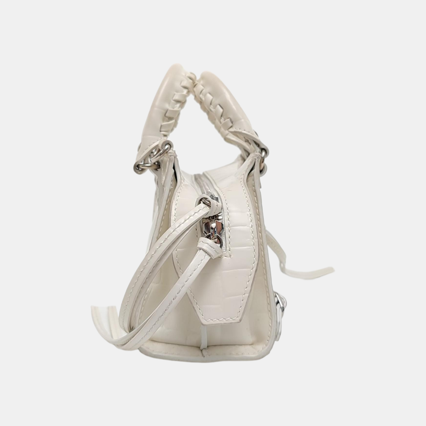 Authenticated pre-owned  Neo Classic Calfskin White - Tote Bag at Looply