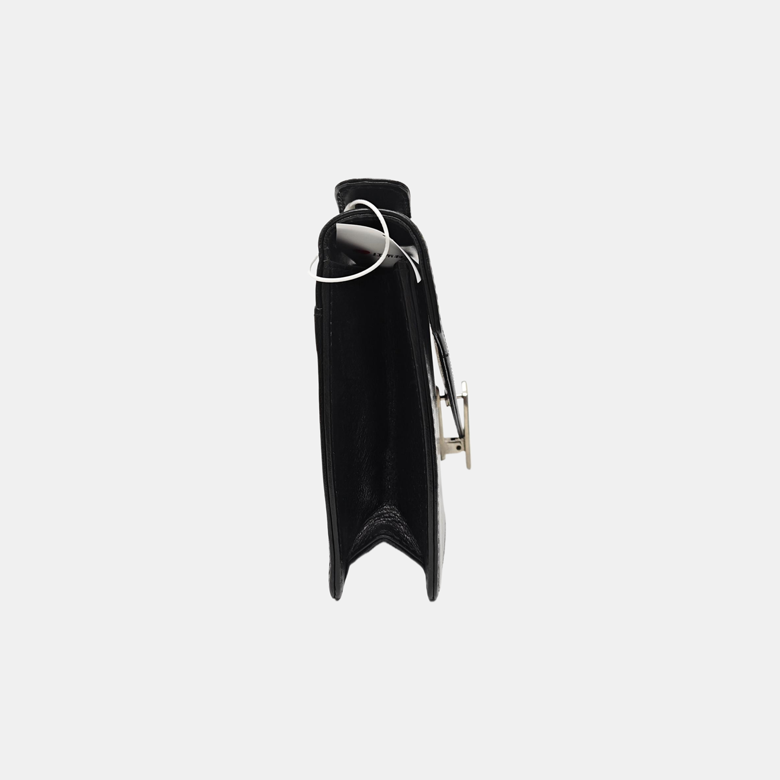Calfskin Shoulder Bag Black