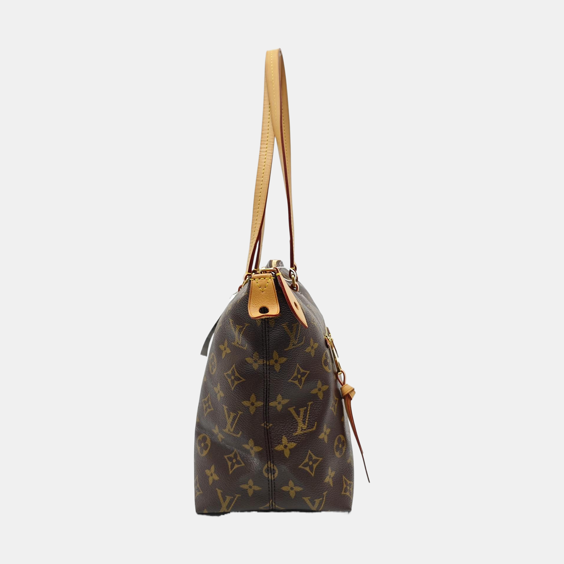 IENA PM Monogram Coated Canvas Brown