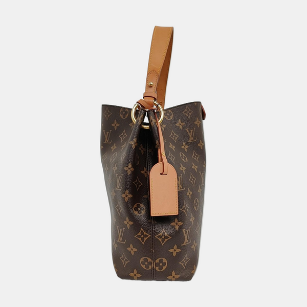 GRACEFUL TPM Monogram Coated Canvas Brown