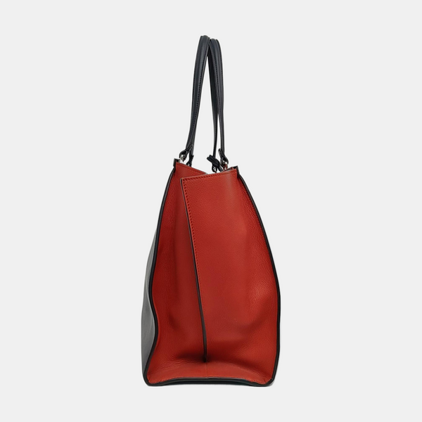 Authenticated pre-owned  3Jours Calfskin Black - Tote Bag at Looply
