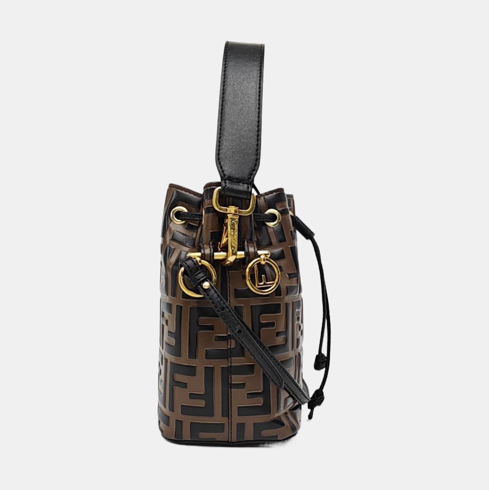 Mon Tresor Mini Monogram Calfskin Brown