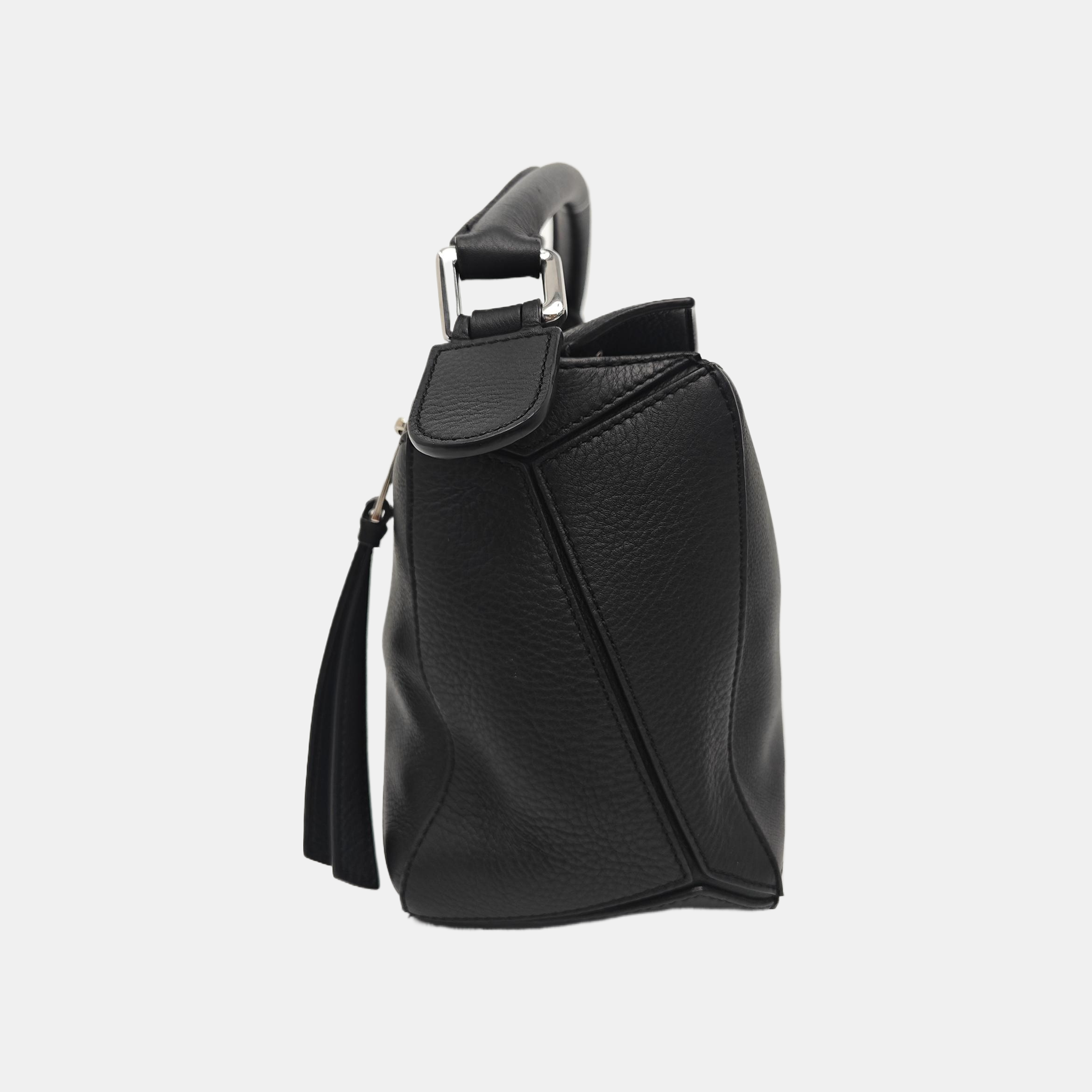 Puzzle Small Calfskin Black