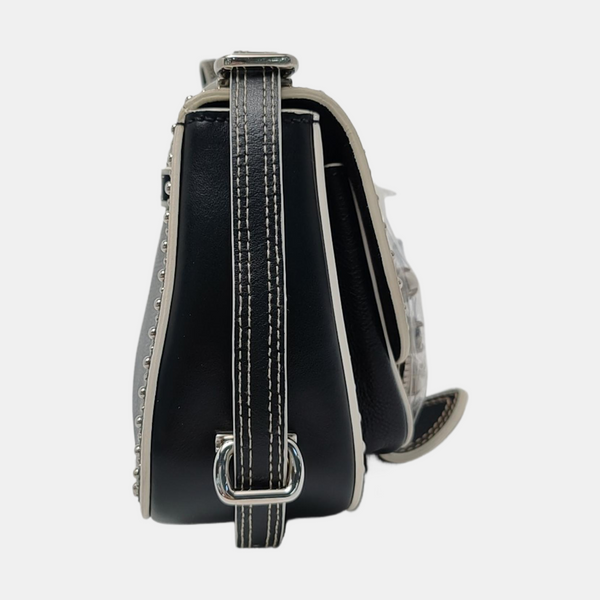 Miu Lady Calfskin Black