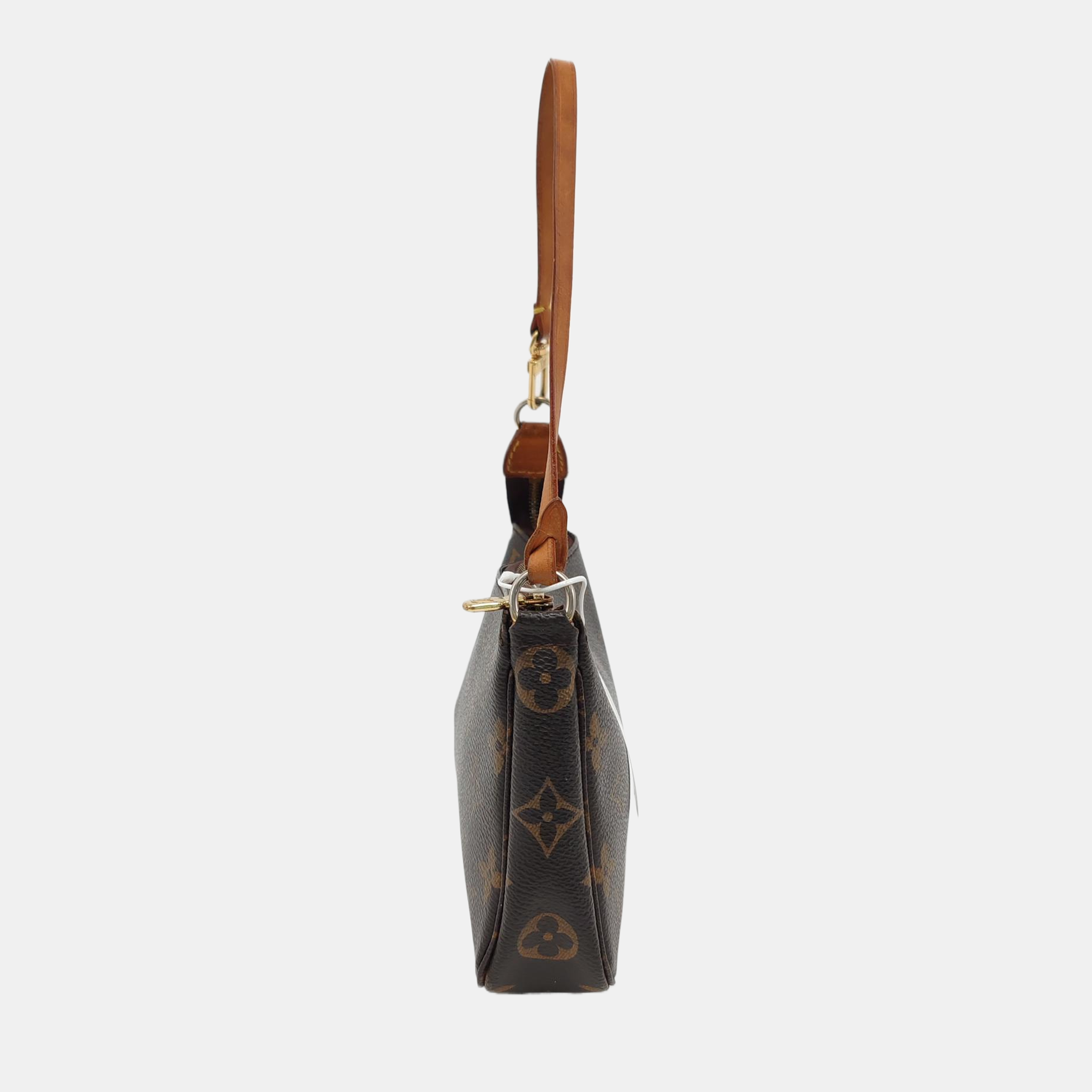 ACCESSOIRES Monogram Coated Canvas Brown