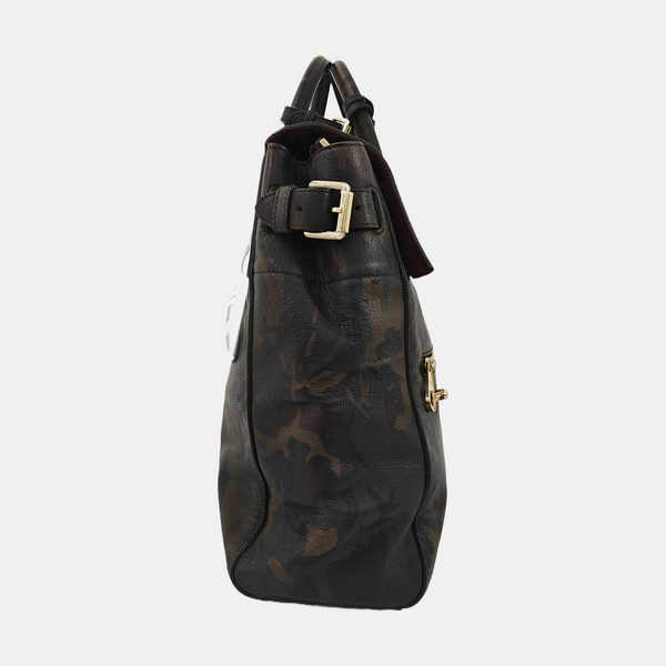 Calfskin Shoulder Bag Multicolor