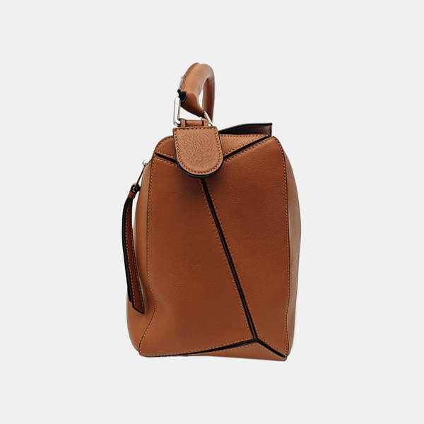 Puzzle Large Calfskin Brown