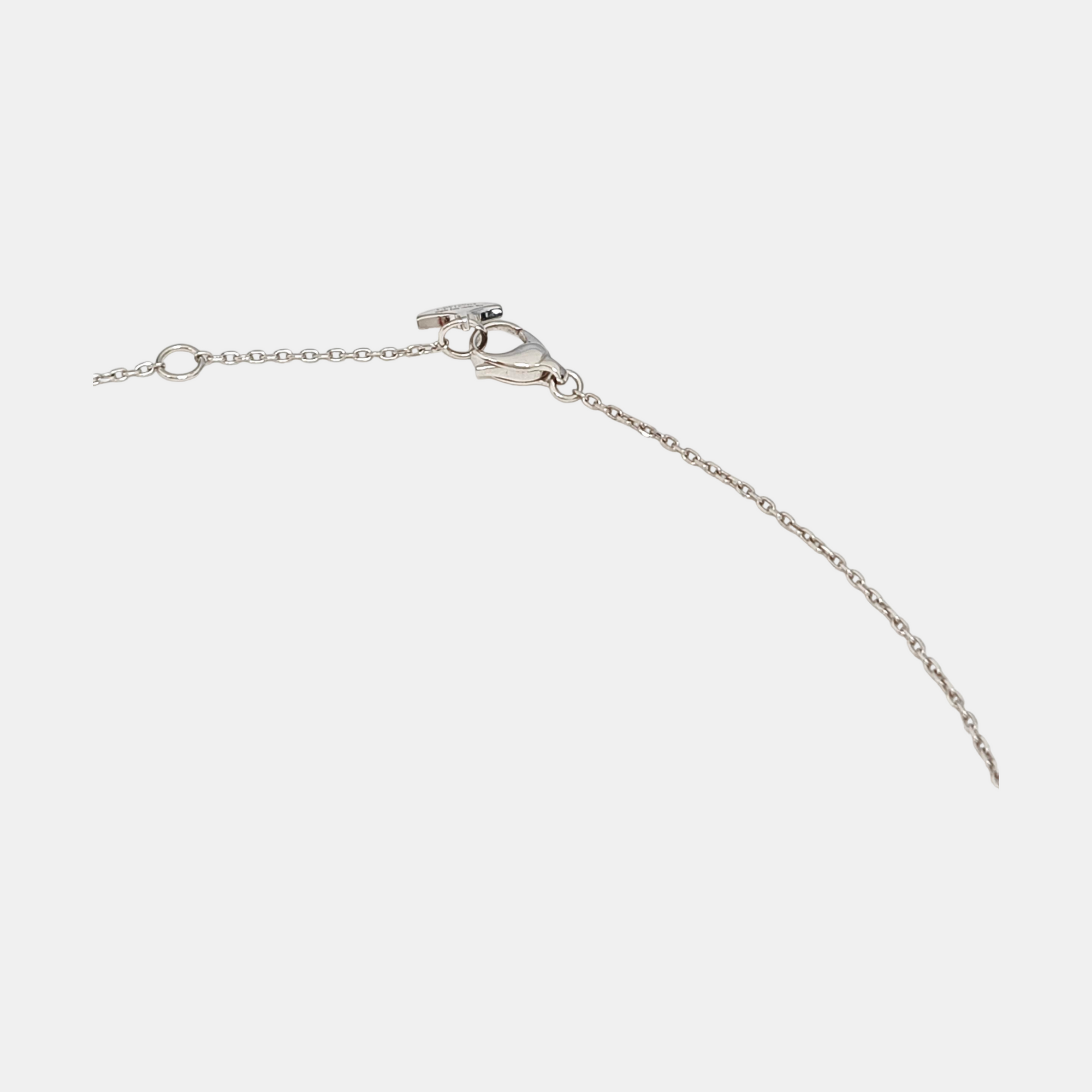 18k White Gold Silver Necklace