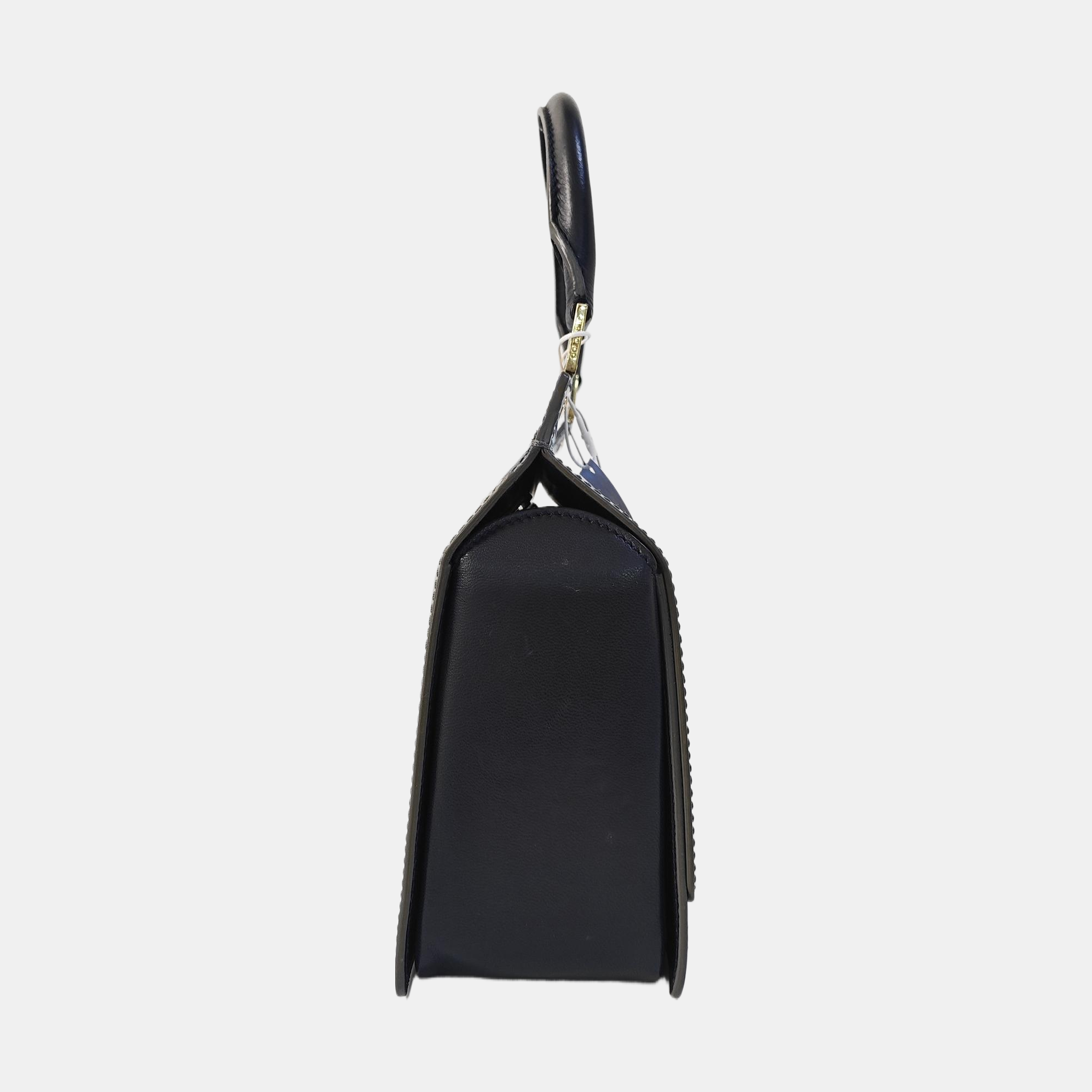 Calfskin Shoulder Bag Blue