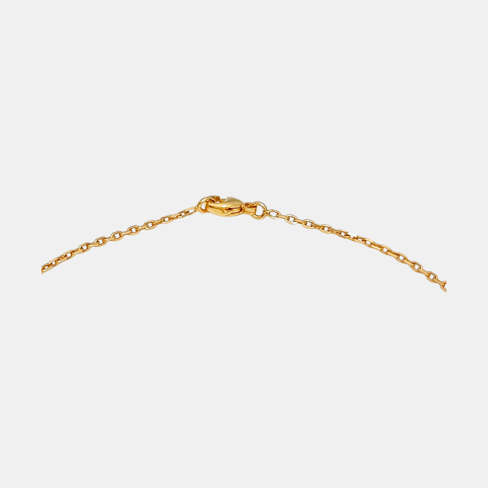Pop H Metal Rose Gold Necklace