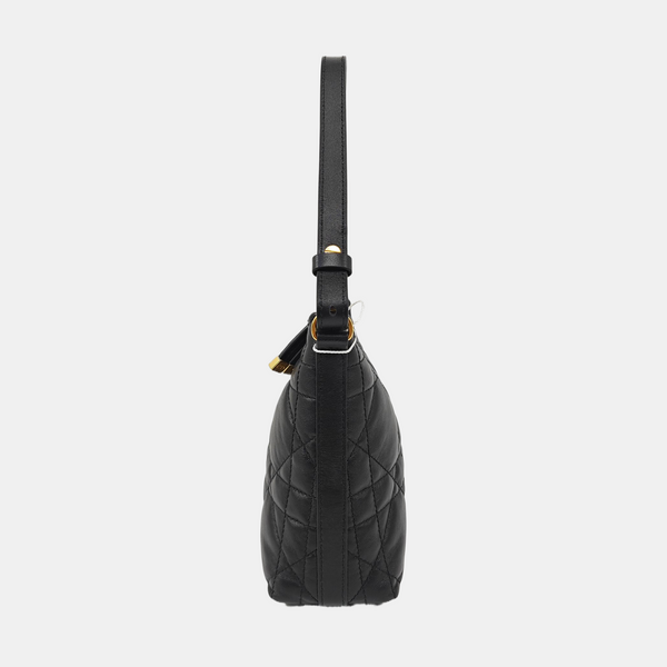Miss Caro Mini Cannage Lambskin Black