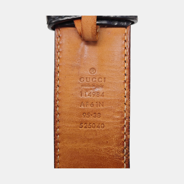 Leather Belt Black