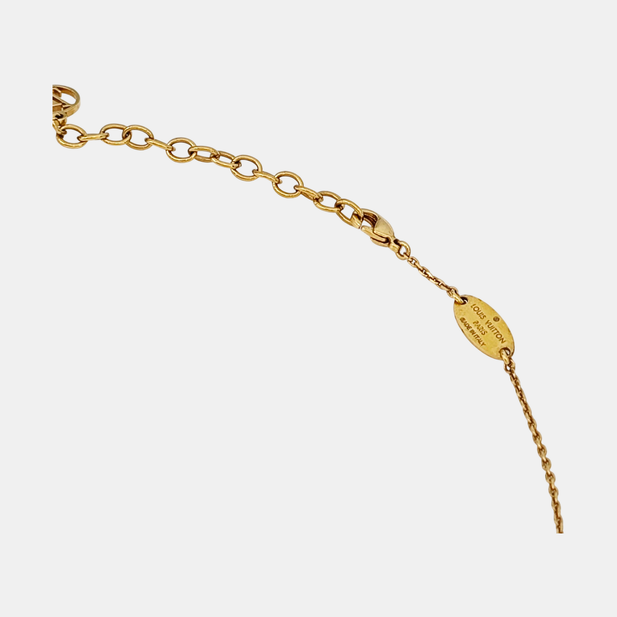LV &amp; ME Metal Gold Necklace