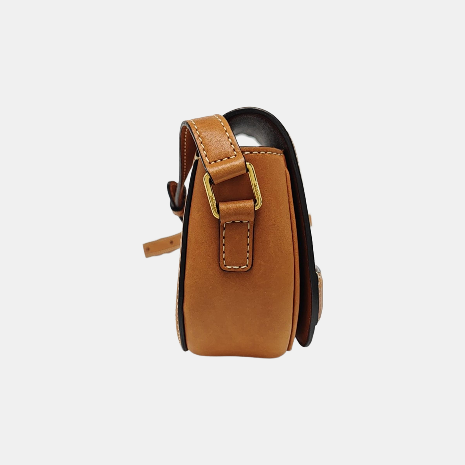 CRÉCY Small Calfskin Brown