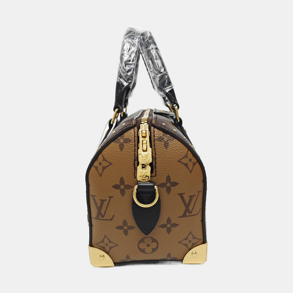 SPEEDY TRUNK 20 Monogram Coated Canvas Brown