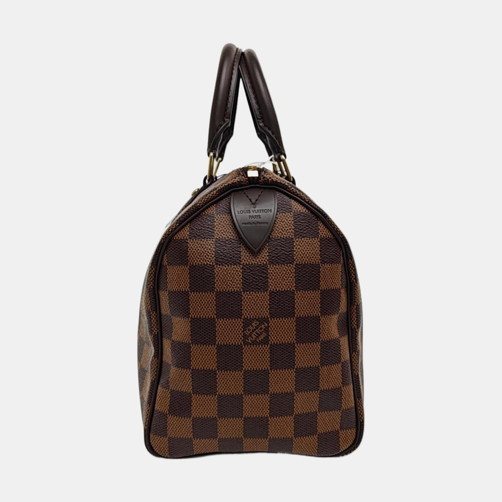 Speedy 25 Lona Damier Ebene Marrón