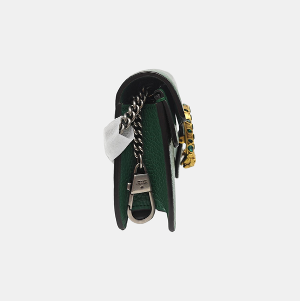 Dionysus Super Mini Calfskin Green