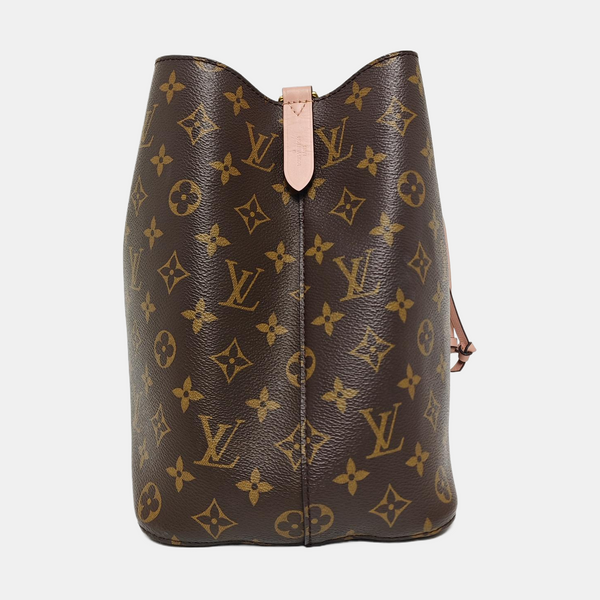 NÉONOÉ MM Monogram Coated Canvas Brown