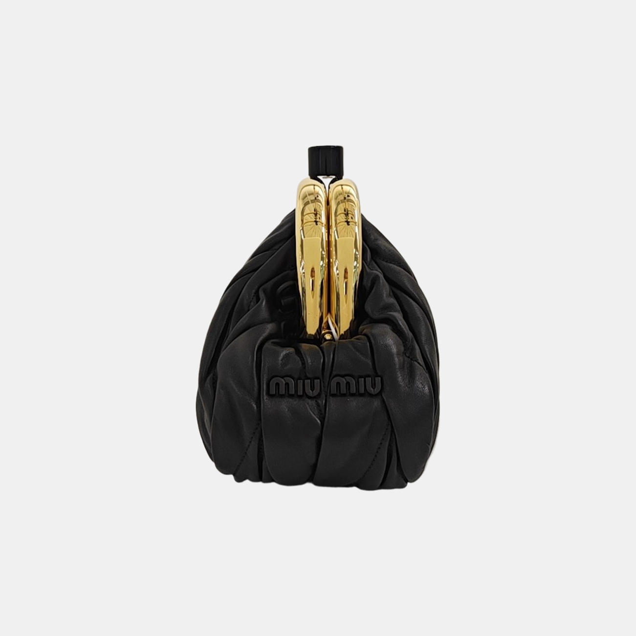 Miu Belle Lambskin Black