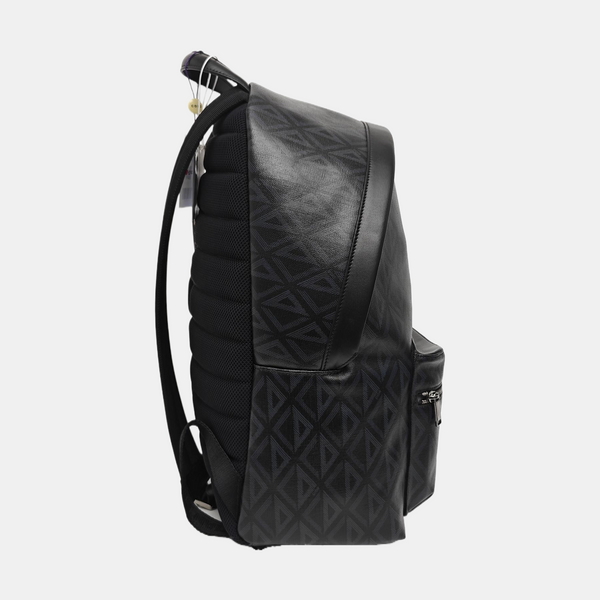 Rider Oblique Coated Canvas Black