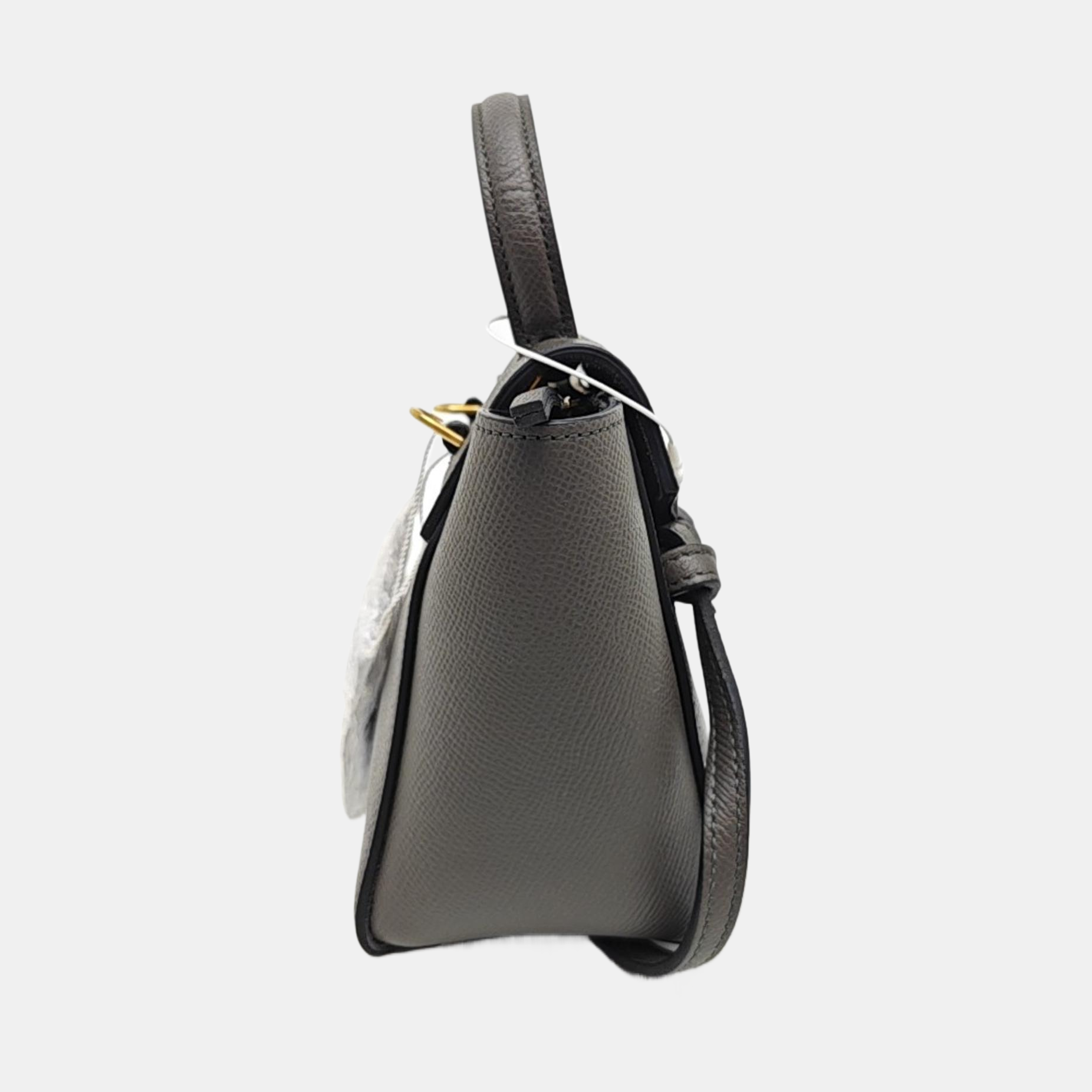 BELT PICO Calfskin Gray
