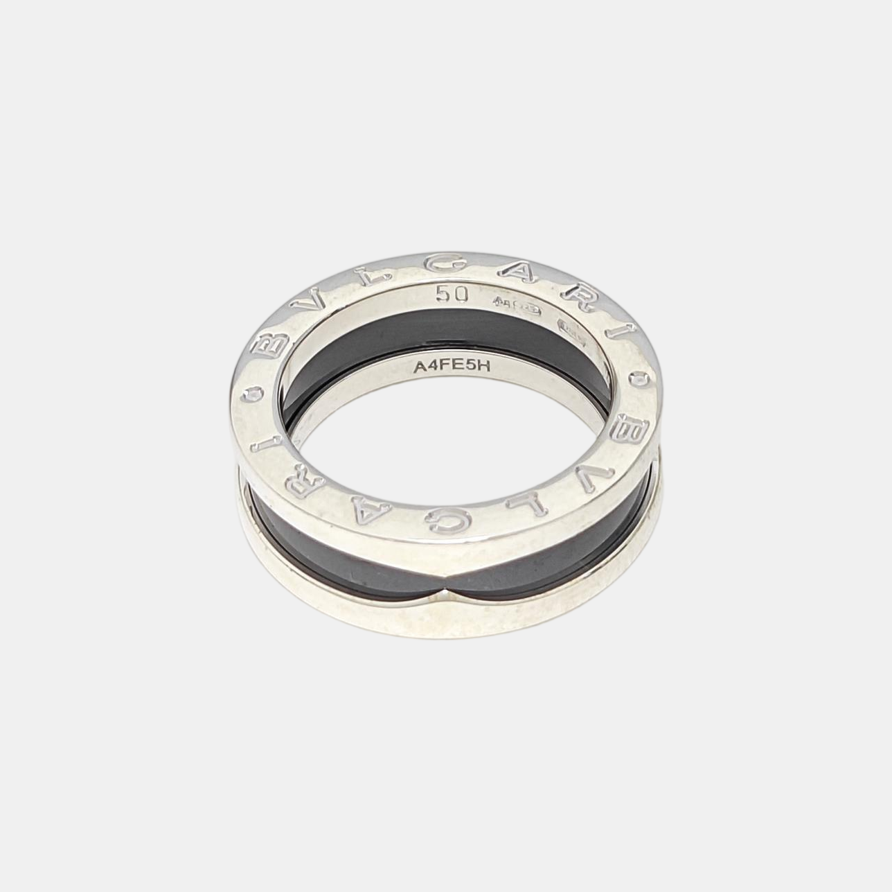 B.ZERO1 925 Sterling Silver Ring EU 50