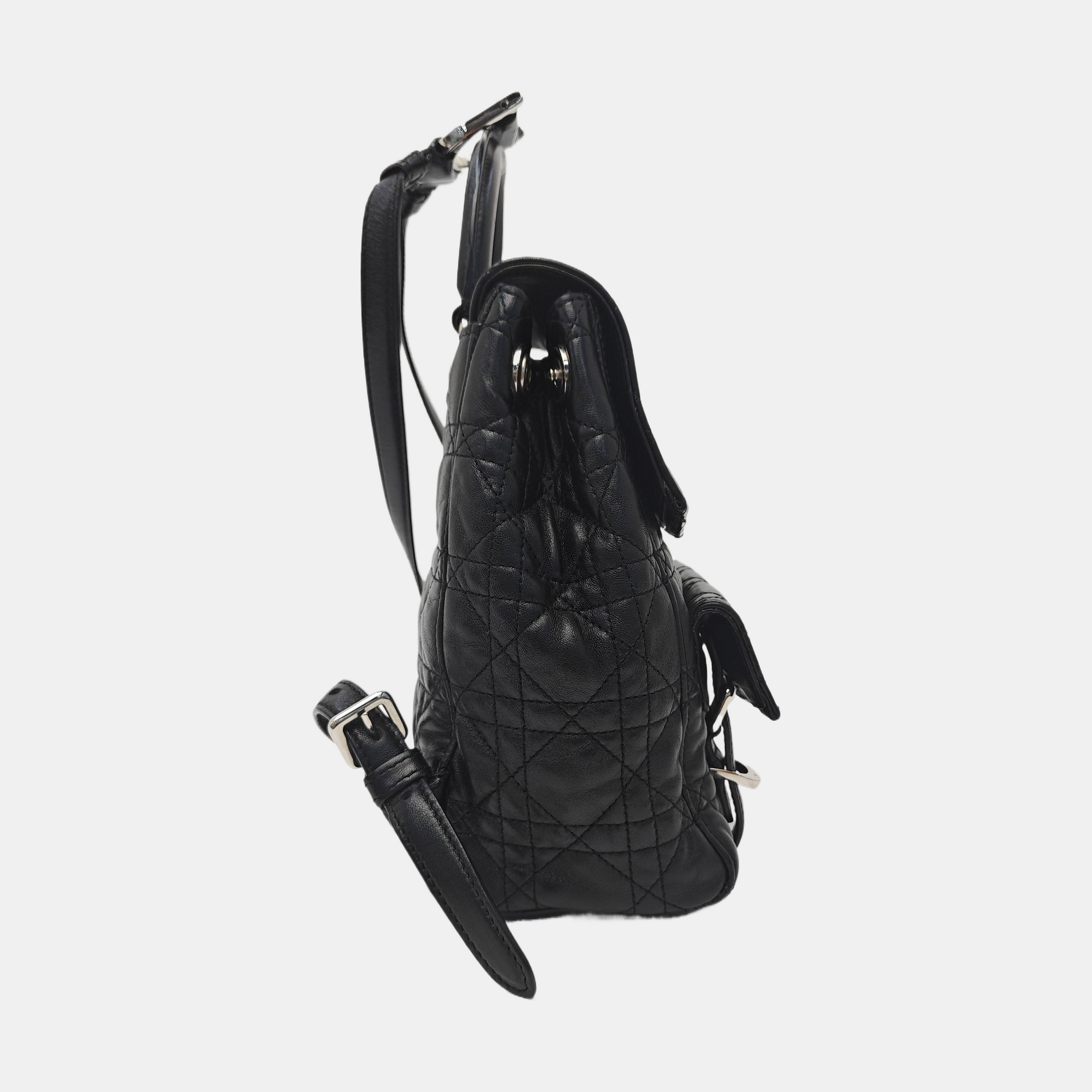 Stardust Quilted Lambskin Black