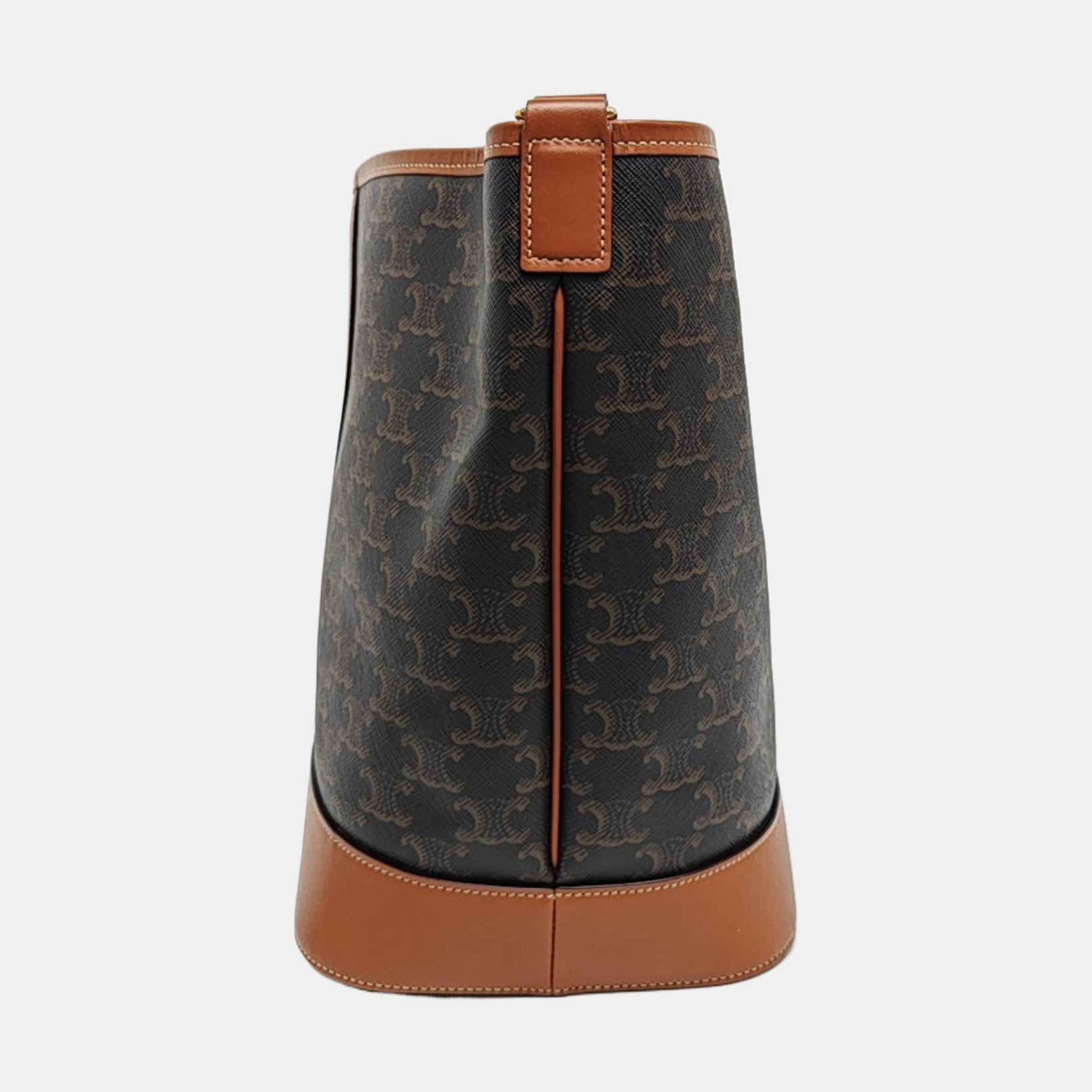 TRIOMPHE CANVAS Medium Coated Canvas Brown
