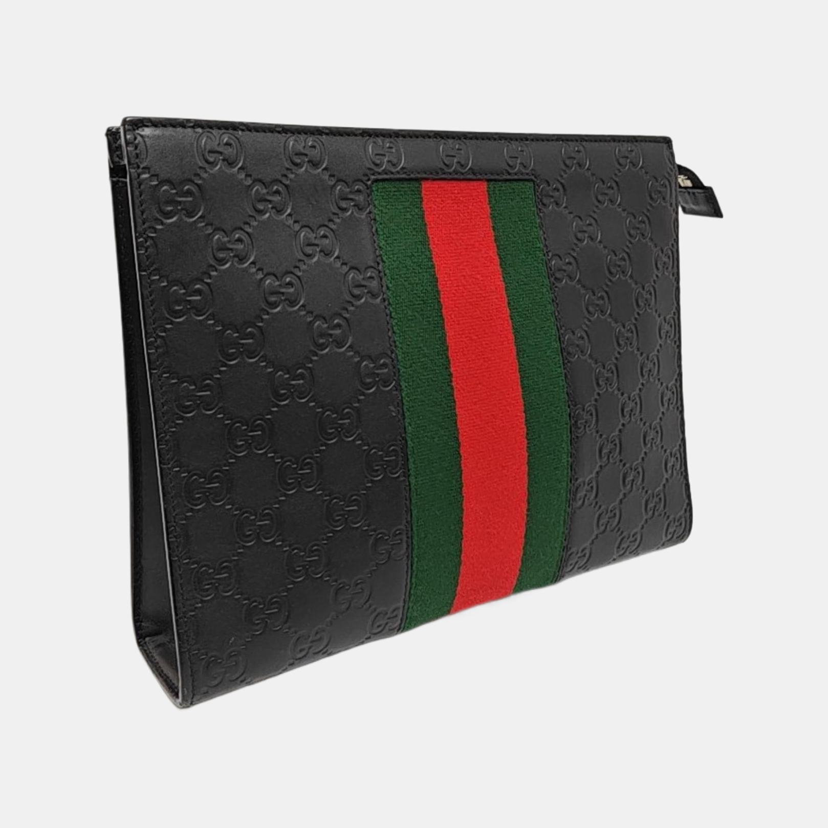 Signature Monogram Calfskin Black